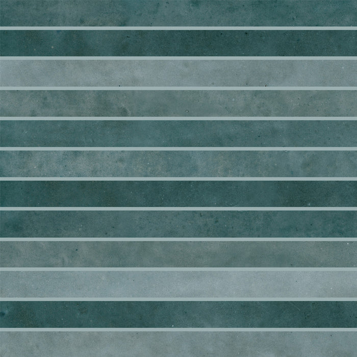 Strata Ceramic Blue Tile Glossy 8