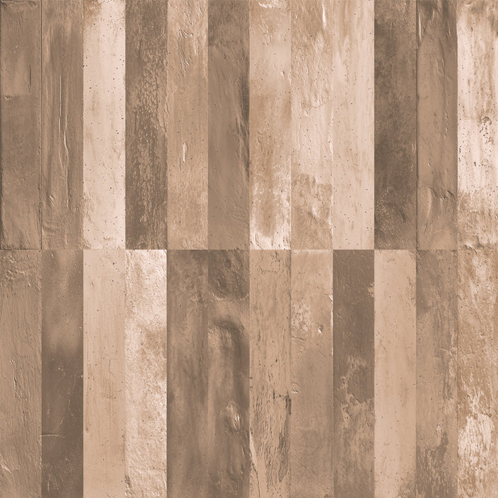 Strata Ceramic Chocolate Tile Matte 3