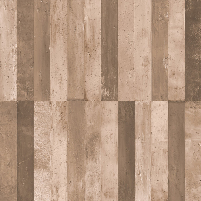 Strata Ceramic Chocolate Tile Matte 6