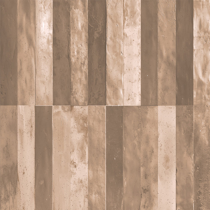 Strata Ceramic Chocolate Tile Matte 8