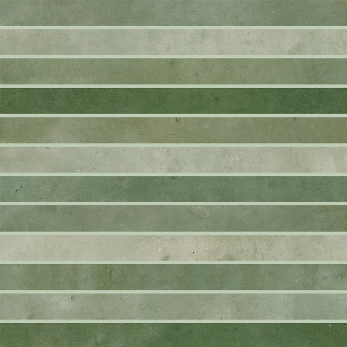 Strata Ceramic Green Tile Glossy 4