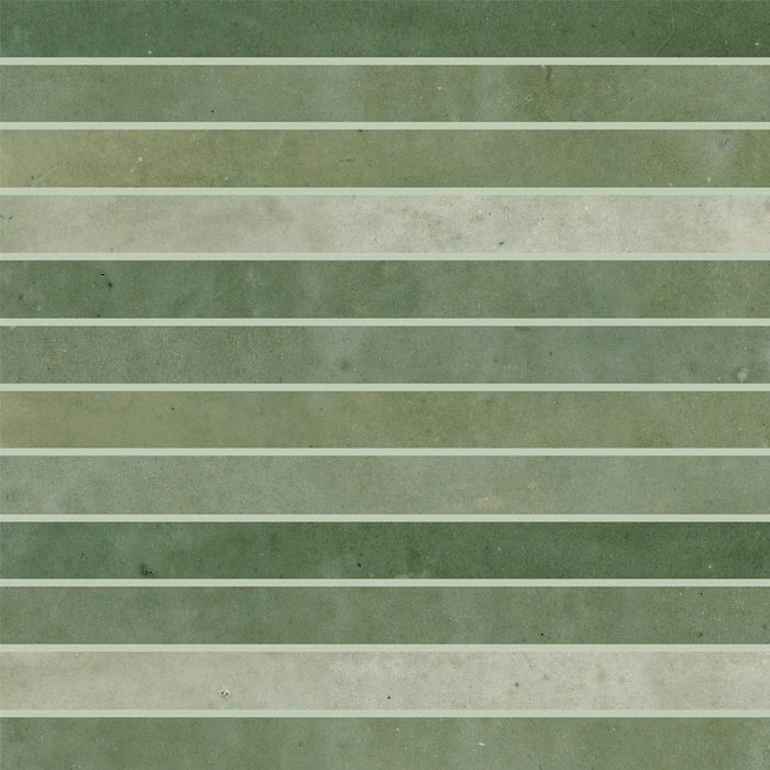 Strata Ceramic Green Tile Glossy 5