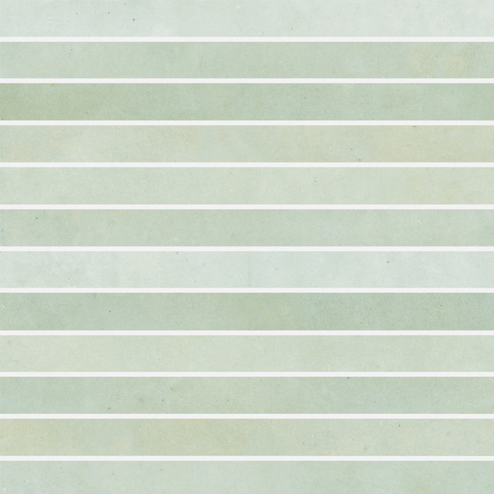 Strata Ceramic Mint Tile Glossy 3