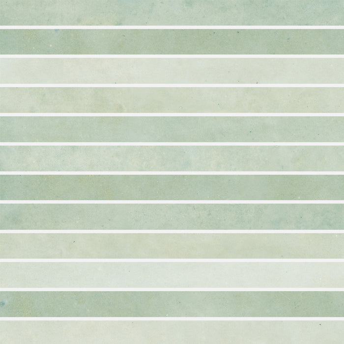 Strata Ceramic Mint Tile Glossy 7