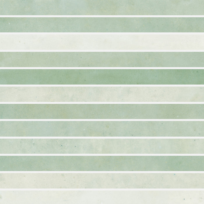 Strata Ceramic Mint Tile Glossy 8