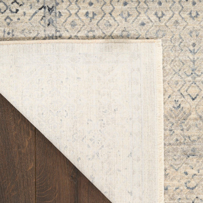 Sultana Ivory Blue Polyester IVBLU