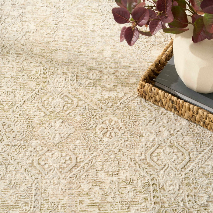 Sultana Beige Green  Polyester SLL05