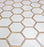 Avant Hexagon Sacramento Grafito Pino Porcelain Tile - Matte
