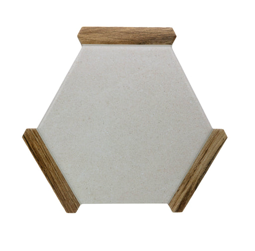 Avant Hexagon Sacramento Grafito Pino Porcelain Tile - Matte