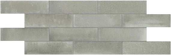 Conrad Brick Sage Porcelain Tile - Glossy