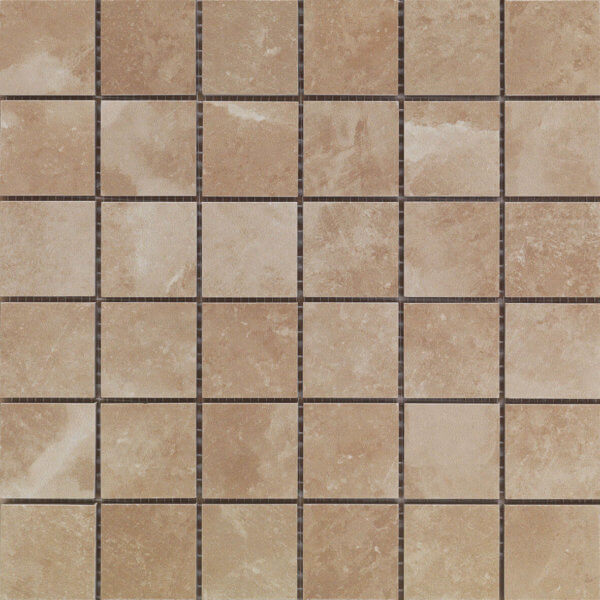 Happy Floors Salt Stone Terra Matte Porcelain Mosaic | Lowest