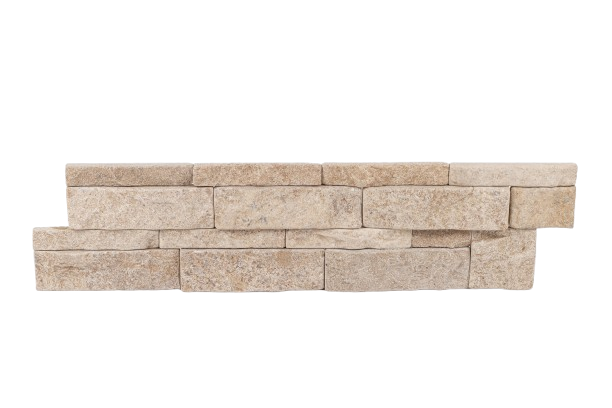 Sandy Beach Split Face & Antique Sandstone Ledgestone - 6" x 24"