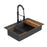 PULSE ShowerSpas Santa Cruz Kitchen Sink Brushed 1