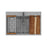 PULSE ShowerSpas Santa Cruz Kitchen Sink Brushed 2