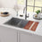 PULSE ShowerSpas Santa Cruz Kitchen Sink Brushed 7