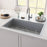 PULSE ShowerSpas Santa Cruz Kitchen Sink Brushed 5