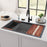 PULSE ShowerSpas Santa Cruz Kitchen Sink Brushed 8