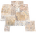 Clearance Sale! Scabos Travertine Versailles Pattern - Tumbled