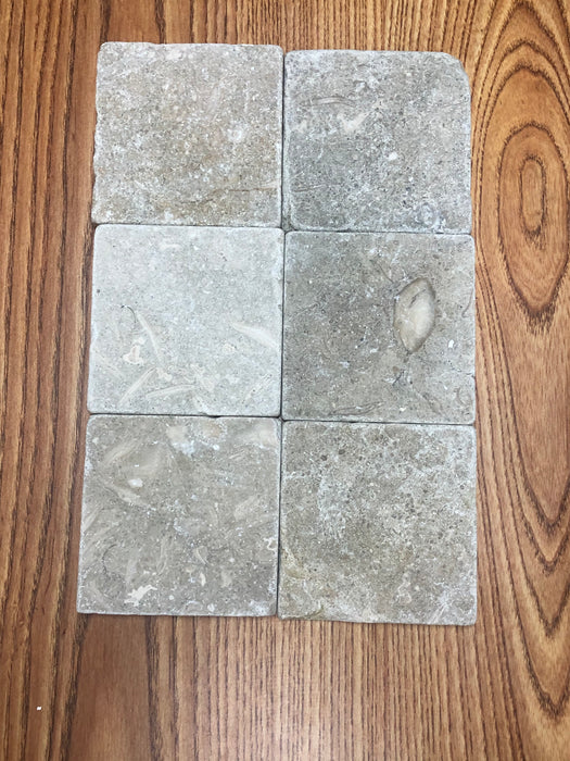 Sea Grass Limestone Tile Honed 6