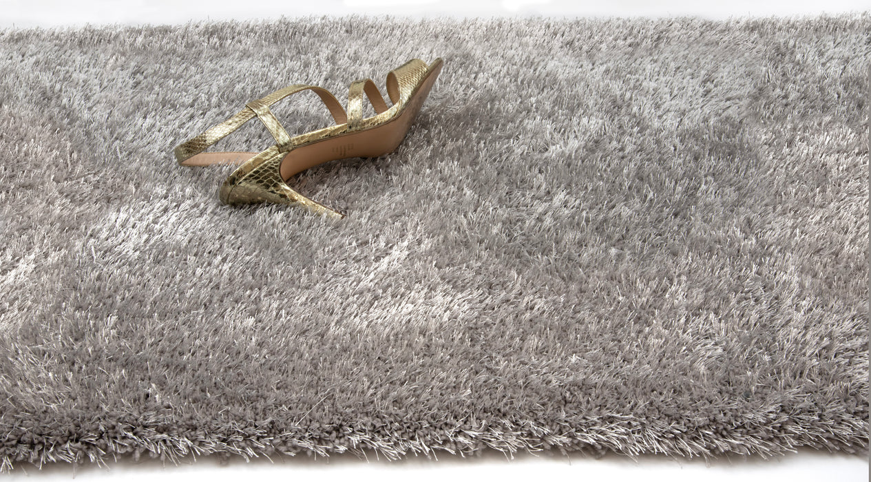 Shaggy Swag Polysilk Chromium 22151 Carpet Smooth 3