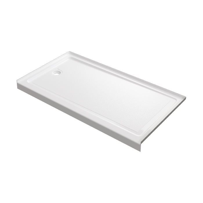 PULSE ShowerSpas ShowerPan - Left Shower Base Glossy 1