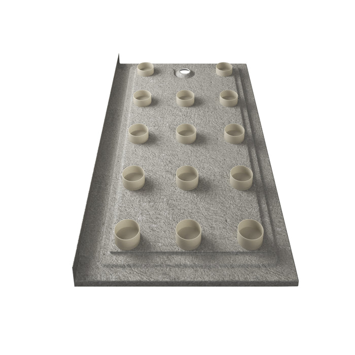 PULSE ShowerSpas ShowerPan - Right Shower Base Glossy 5