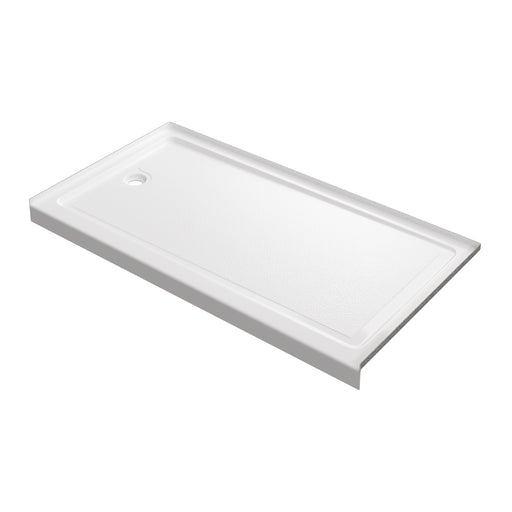 PULSE ShowerSpas ShowerPan - Left Shower Base Glossy 1