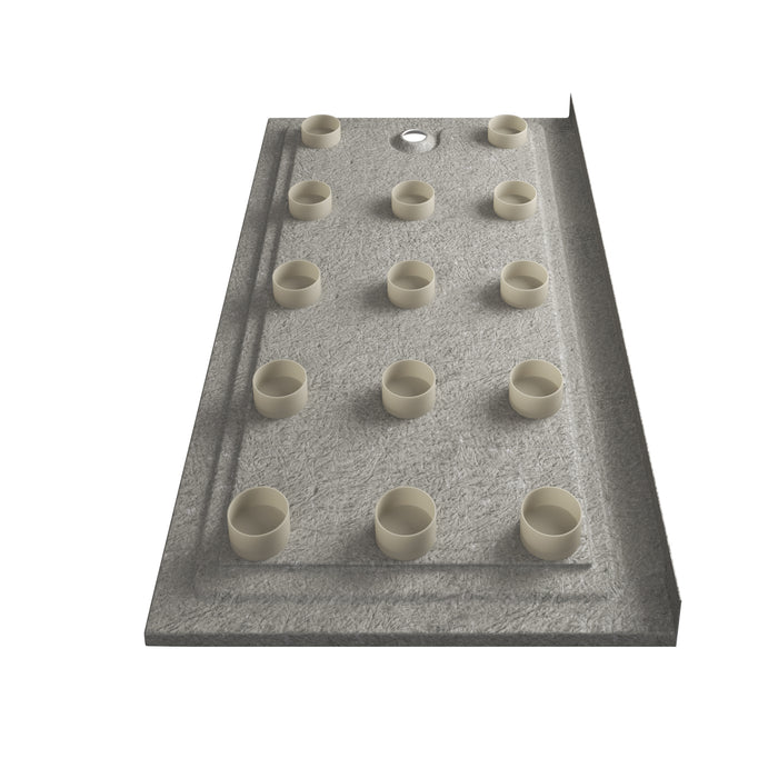 PULSE ShowerSpas ShowerPan - Left Shower Base Glossy 5