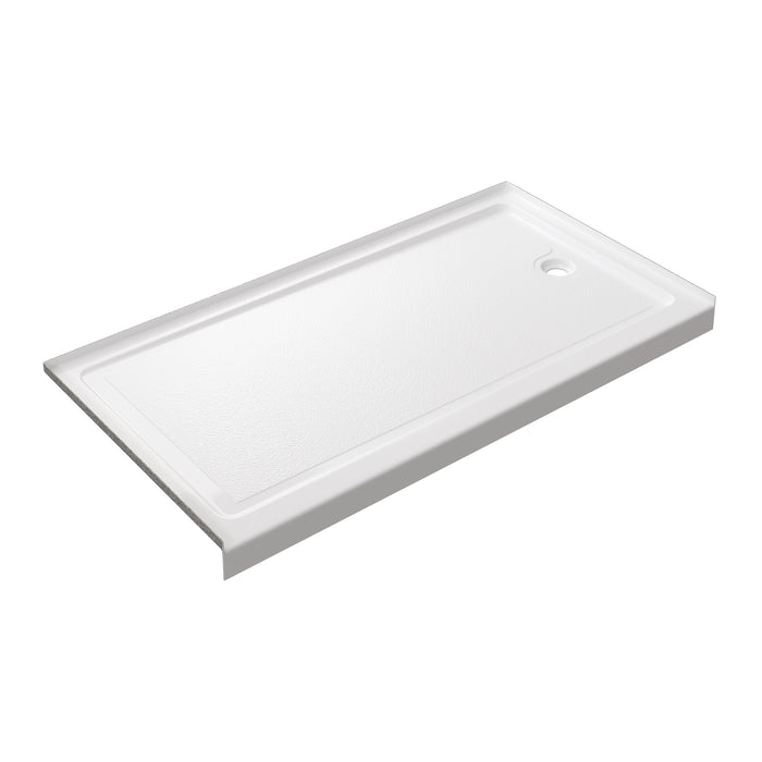PULSE ShowerSpas ShowerPan - Right Shower Base Glossy 1