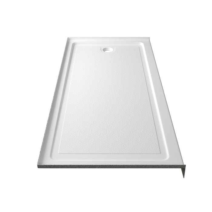 PULSE ShowerSpas ShowerPan - Right Shower Base Glossy 2