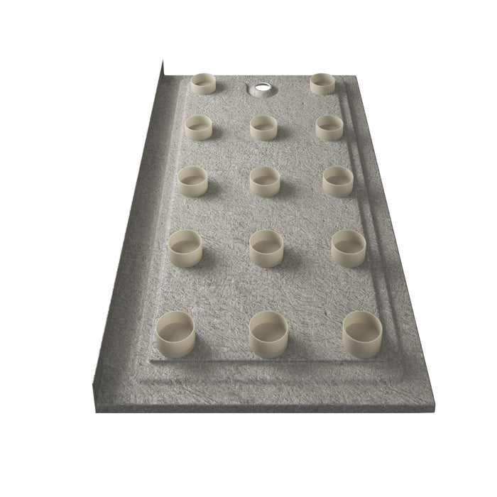 PULSE ShowerSpas ShowerPan - Right Shower Base Glossy 5