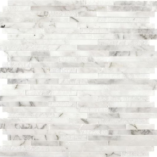 Venetian Calacatta Marble Mosaic - Linear
