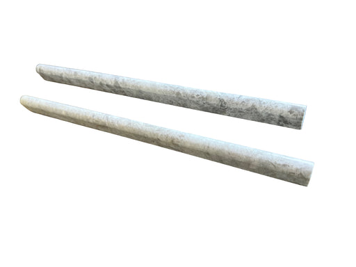 Silver Sky Polished Marble Liner - 1/2" x 12" Pencil