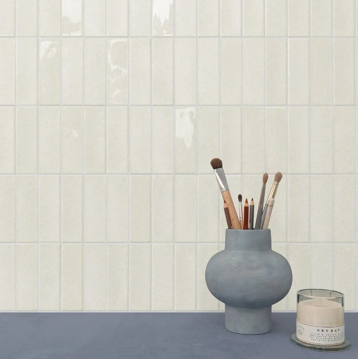 Skin Porcelain White Tile Glossy 3