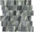 Full Sheet Sample - Aquatica Slip Stream Labrador Glass Mosaic - 11.75" x 11.75" x 8 MM Semi Gloss