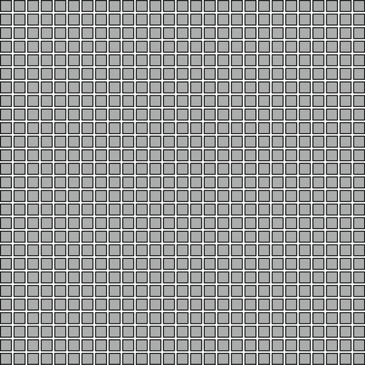 Clearance Sale! Geometro Solid Square Frost Recycled Glass Mosaic - 12" x 12"