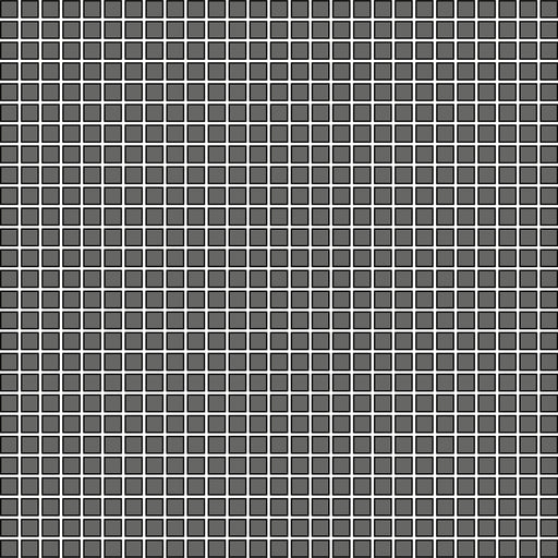 Clearance Sale! Geometro Solid Square Graphite Recycled Glass Mosaic - 12" x 12"