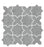 Solida Porcelain Silver Mosaic Matte 1