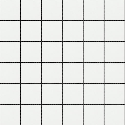 Source Pure White Porcelain Mosaic - 2" x 2"