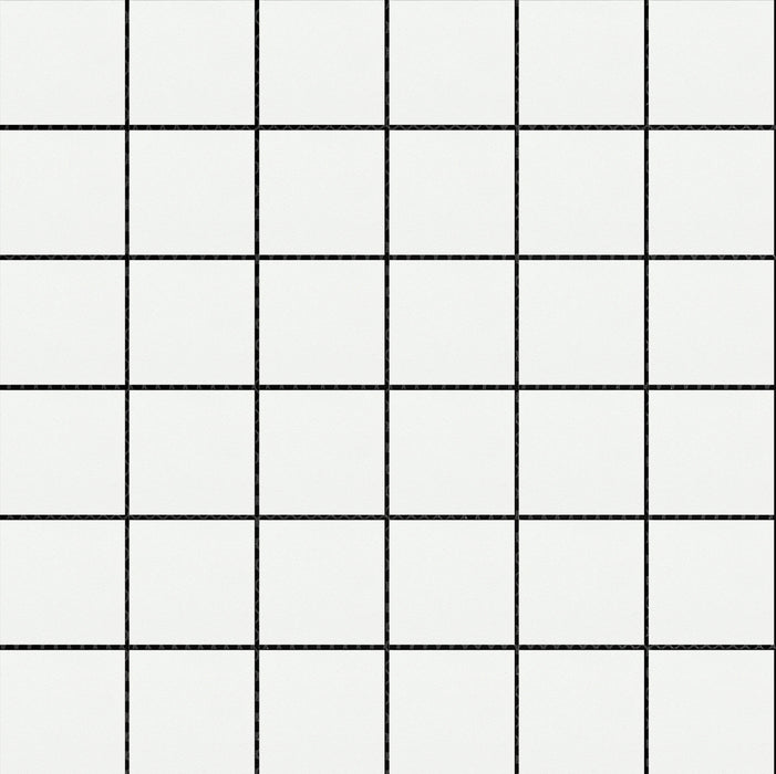 Source Pure White Porcelain Mosaic - 2" x 2"