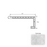 Pietra Vinyl Carrara Square Overlap Stair Nose Embossed 1