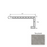 Pietra Vinyl Threshold Square Overlap Stair Nose Embossed 1