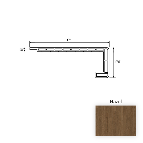 Nurture Vinyl Hazel Square Stair Nose Embossed 1