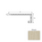 Nurture Vinyl Mosaic Square Stair Nose Embossed 1
