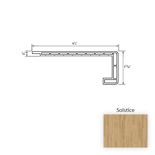 Nurture Vinyl Solstice Square Stair Nose Embossed 1