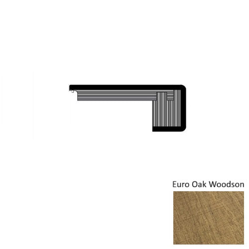 Mill Creek Wood Euro Oak Woodson Square Stair Nose Urethane 1