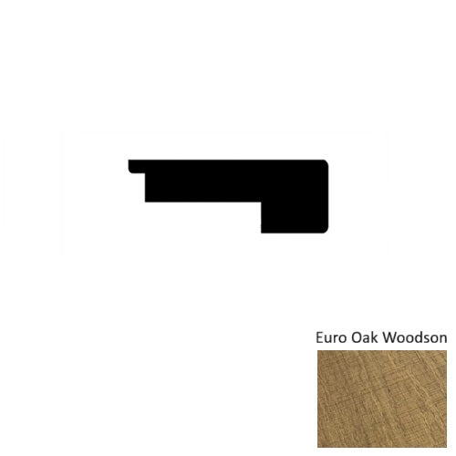 Mill Creek Wood Euro Oak Woodson Square Stair Nose Urethane 1
