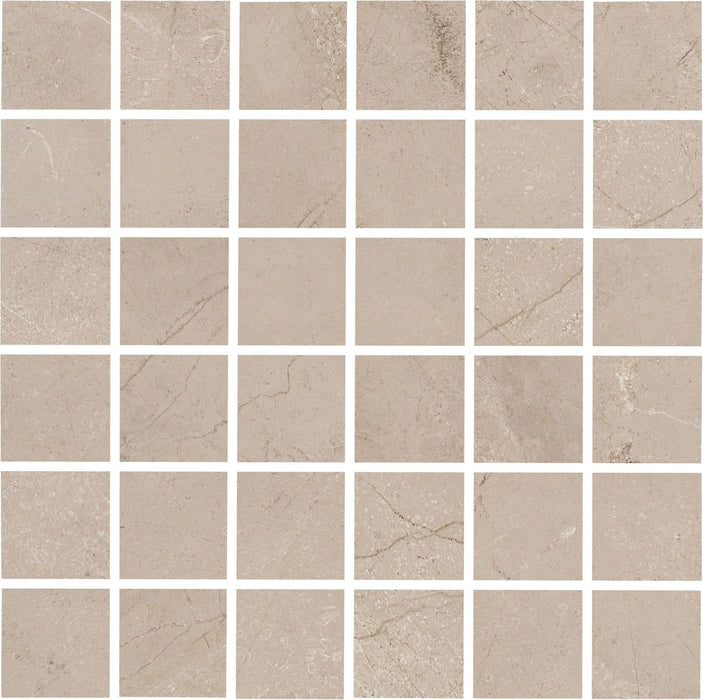 Full Sheet Sample - St. Croix Caramel Porcelain Mosaic - 12" x 12" x 9 MM Matte