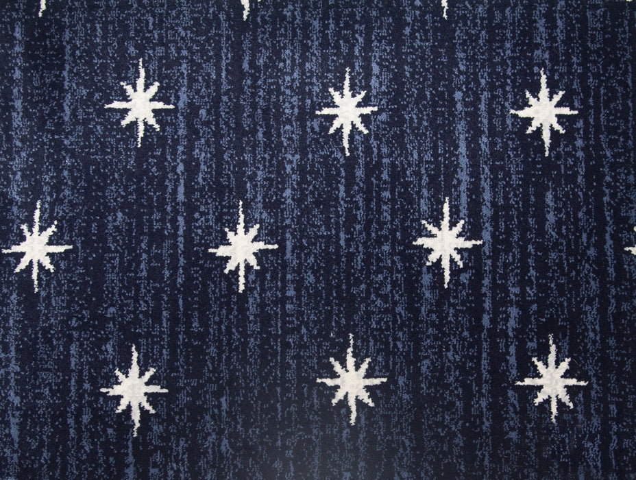 Stargazer Polypropylene Nautical Blue 26712 Carpet Textured 1