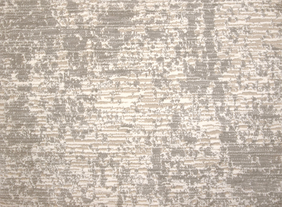 Static Flow Polypropylene & Polysilk Zinc 34373 Carpet Textured 1